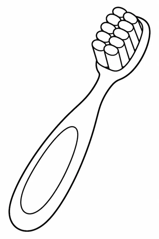 Download Zahnbürste Ausmalbild Zahnbuerste Ausmalbild
